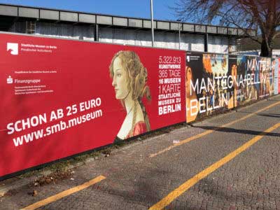 bauzaun werbung