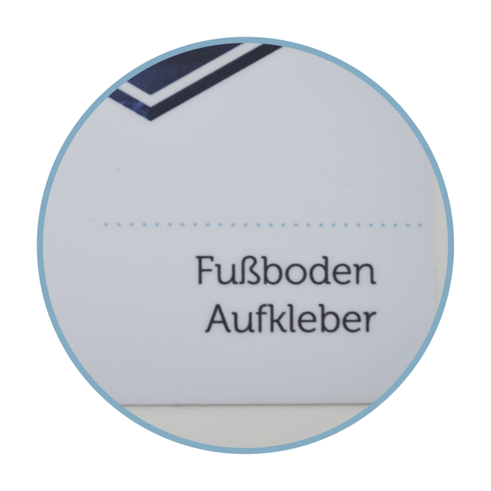 Aufkleber drucken fußbodenfolie fußbodenaufkleber