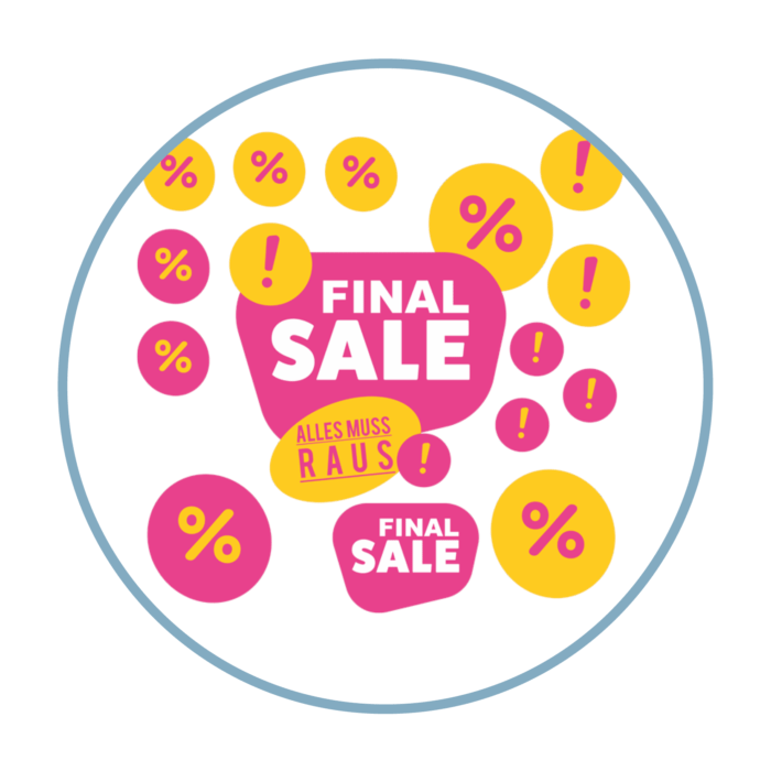 Final Sale Aufkleber