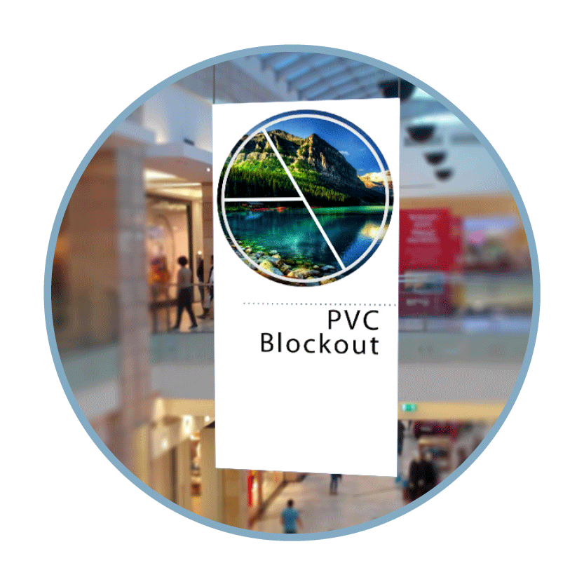PVC Blockout Banner