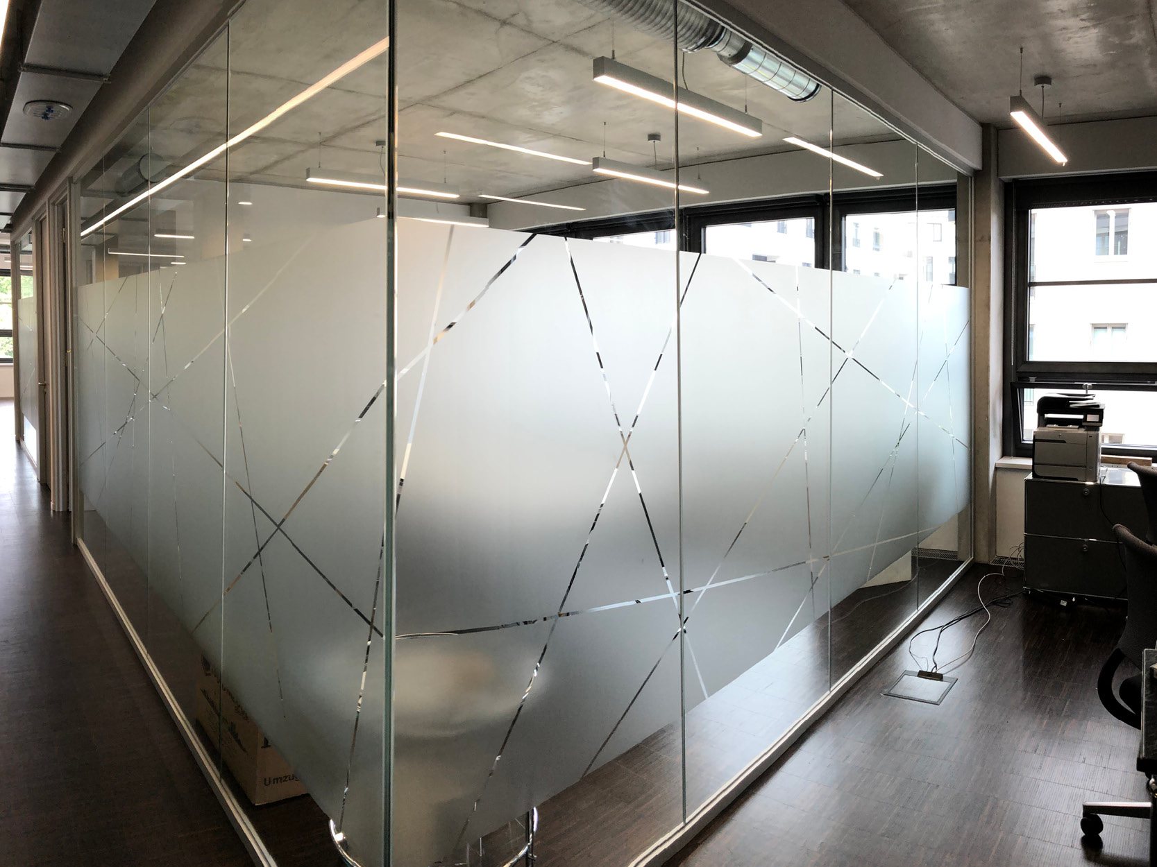 Projekt Immobilien Glasdekor Büros5 Glasdekor Project Immobilien