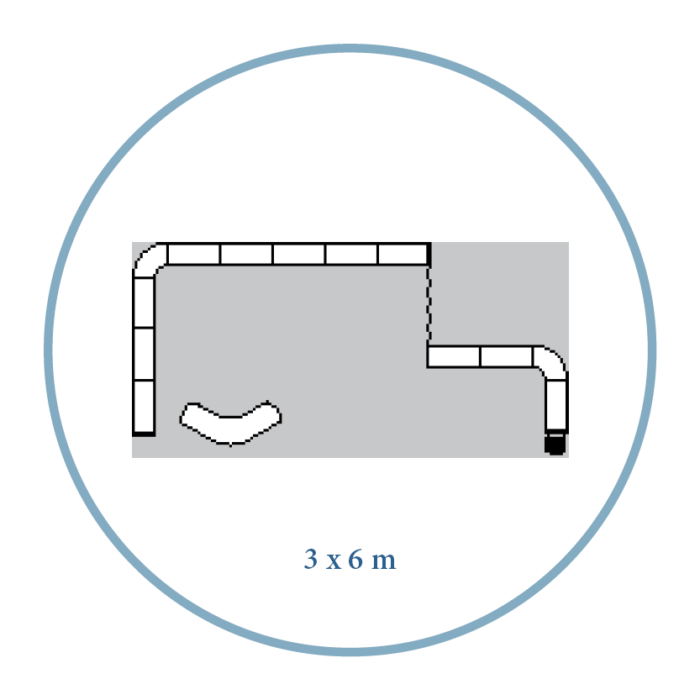 Pop Up Magnetic 6×3 m Kombination 3 – Bild 2