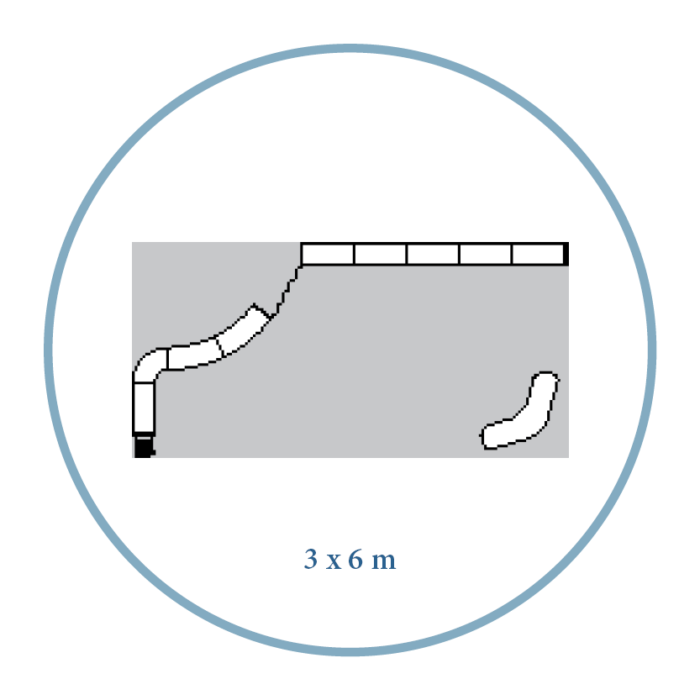 Pop Up Magnetic 6×3 m Kombination 5 – Bild 2