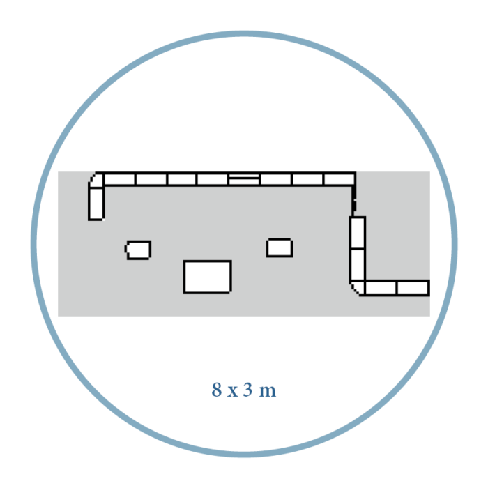 Pop Up Magnetic 8×3 m Kombination 7 – Bild 2