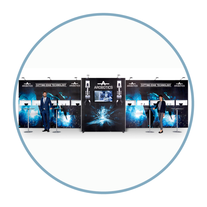 Pop Up Magnetic 9,6×1,6 m Kombination 8