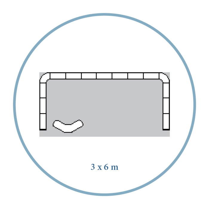 Pop Up Magnetic 6×3 m Kombination 2 – Bild 2