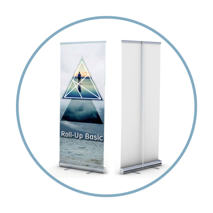 Roll-Up Standard Breite: 85 und 100cm