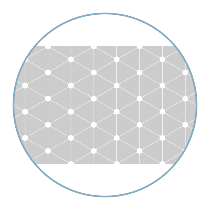 Dot Triangle Glasdekorfolie – Bild 3