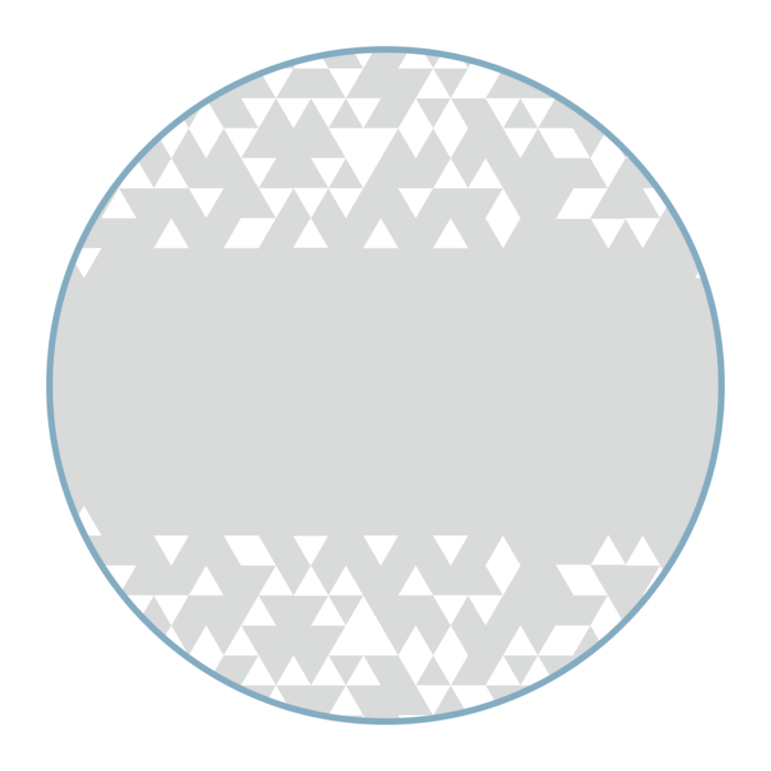 Tringle-Design Glasdekorfolie – Bild 2