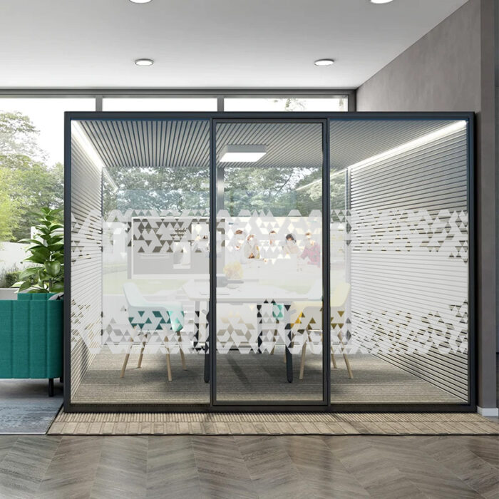 Tringle-Design Glasdekorfolie