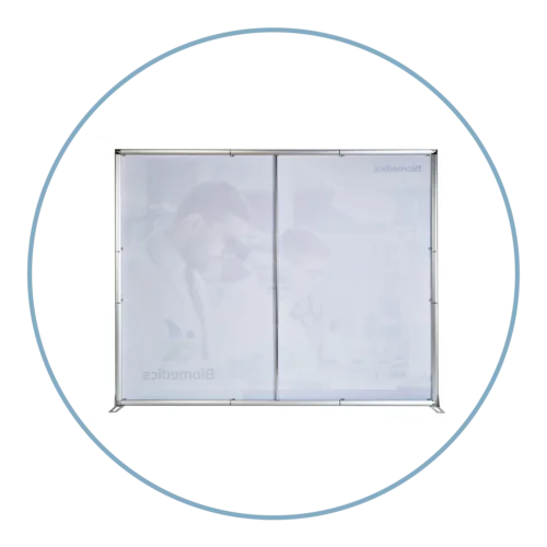 Pressewand Frame 400