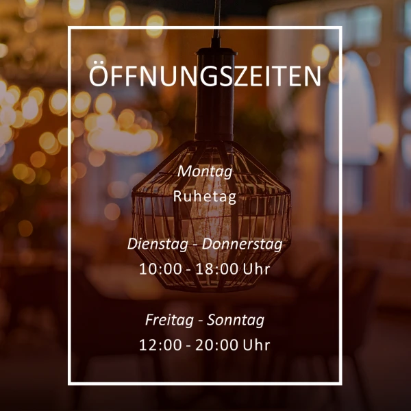 Öffnungszeiten fertige Vorlage 10 Öffnungszeiten Folienbeschriftung