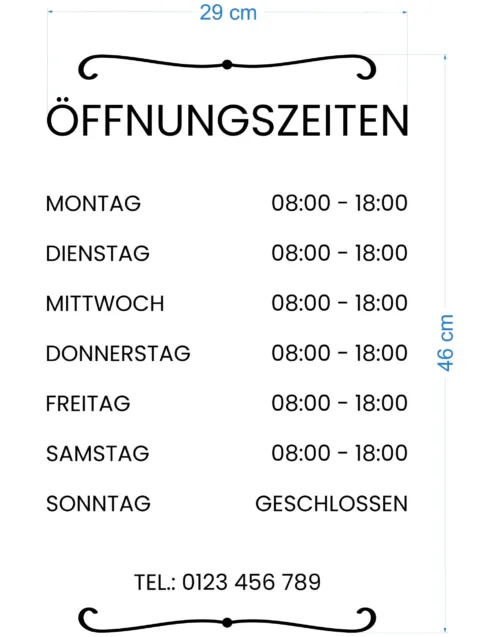 Öffnungszeiten